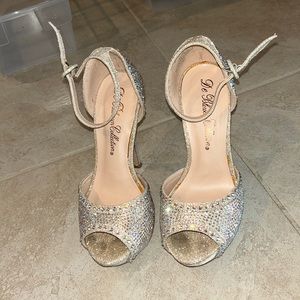 Glitter heels